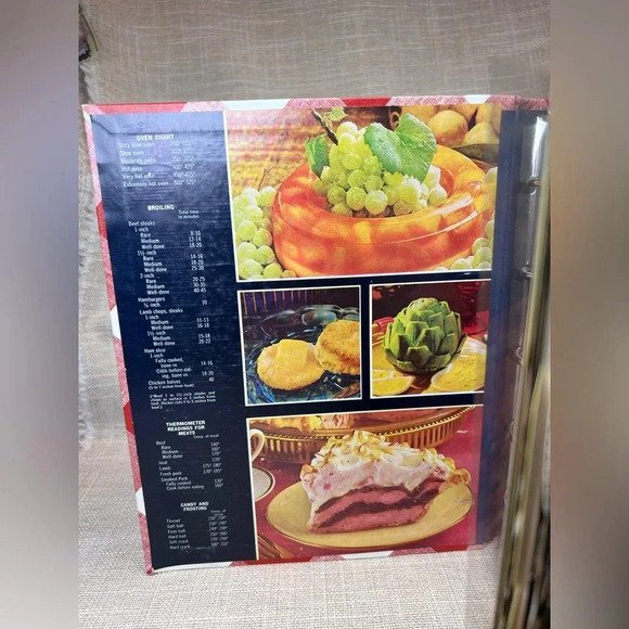VTG Better Homes & Gardens New Cookbook 1968 Edition 5 ring binder/tabs bonus ** - Picture 6 of 7